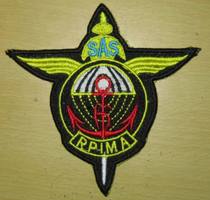 French Special Forces Arm - Bag Posted Embroidery Clothing and Magic Buckle Rubber