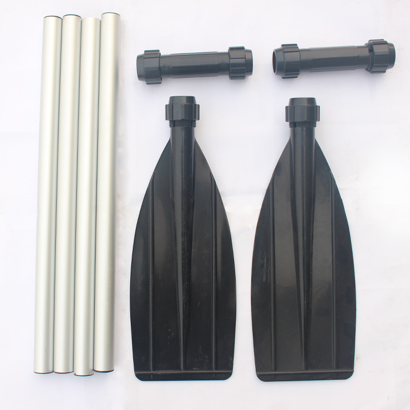 Field catcher aluminum alloy paddle Luxury aluminum paste rubber boat Fishing boat paddle aluminum paddle accessories