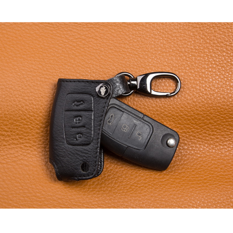 福特 S-MAX 嘉年华 蒙迪欧致胜专用汽车钥匙套真皮钥匙包