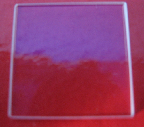 High precision window SF57 10*10 * 4mm