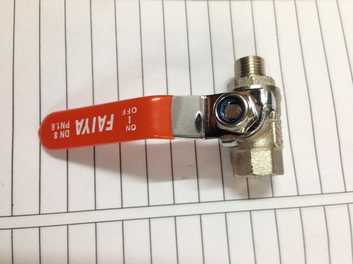 High temperature valve 2 minutes inside and outer wire copper ball valve high temperature plated ball valve 1 4 3 8 internal and external thread switch