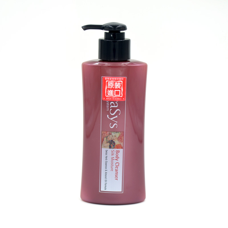 进口韩国爱敬kerasys名画沐浴液沐浴露丝润滋润型保湿220g