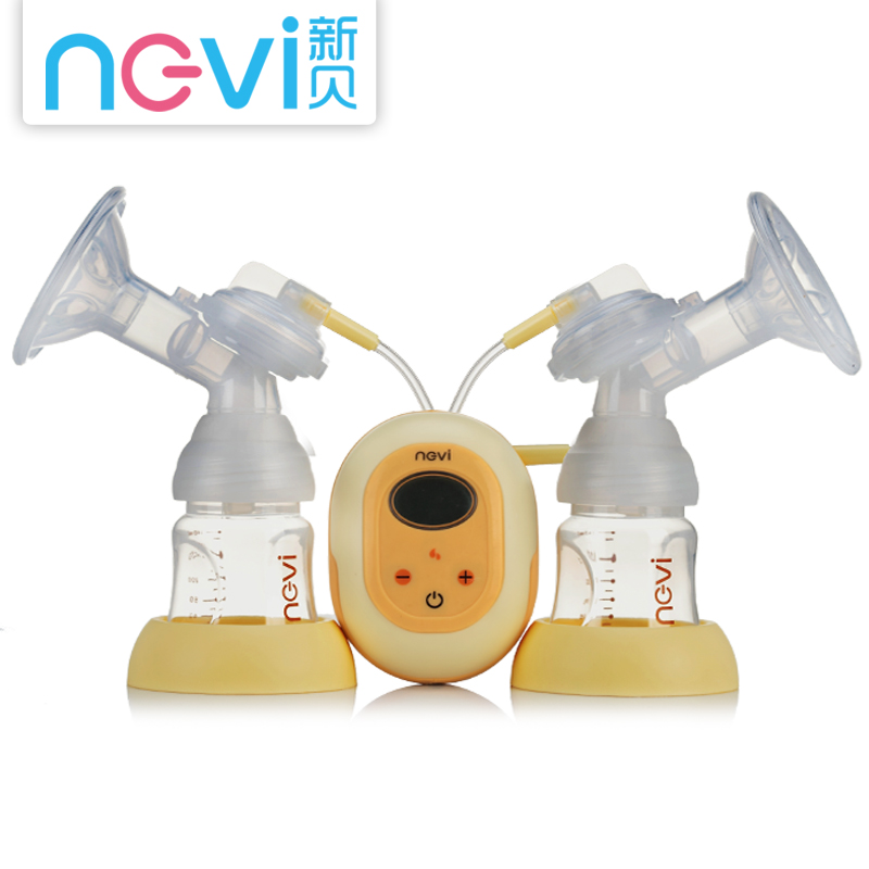 新贝电动式吸奶器吸力大静音双边挤奶器自动正品产妇吸奶器8617II