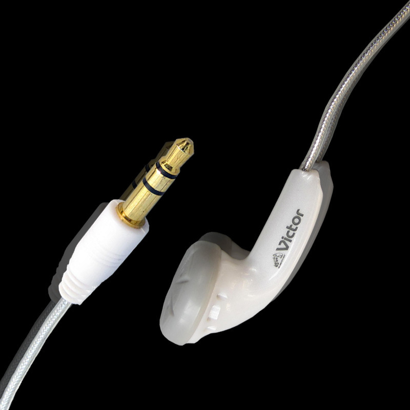 High Cost-Performance Ratio, In-Ear Jvc Gold-Plated Earphones for Computers and Mobile Phones, Nostalgic Lanyard Mp3 Dog-Head Earphones