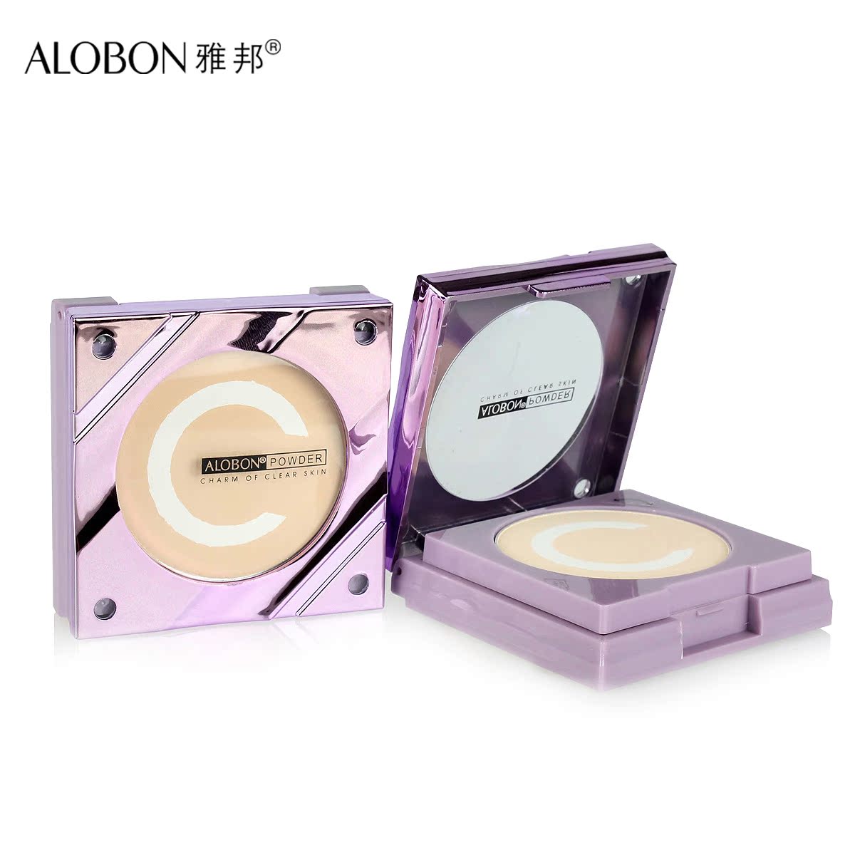 AloBon/雅邦自由调色修容粉饼12g完美遮瑕 柔滑美肌