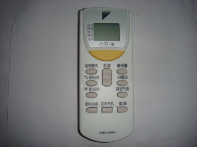 DAJIN big gold original factory original clothes second-hand large gold air conditioning remote control large gold remote control ARC455A1