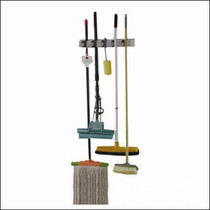 Mop pylon multifunctional pylon wall mop rack broom 5 piling multi-function ABS material