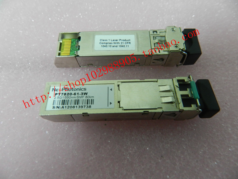 Brand new original dress new flythrough PT7820-61-3W 2 5G 1550NM SM 80KM ESFP