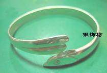 Three Drilling Credibility (silver jewelry workshop) Recall Phoenix Xiao Xiao 9 9 Pure Silver bracelet 25 PURE MANUAL Can Be Set to Do