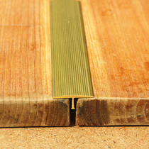 Thickened T-shaped copper strip floor copper strip doorway decorative strip skid bar Skid Strip Strip Strip 2 0 fan type