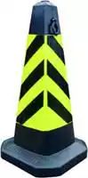 75 The plastic square cone has good blocking effect, high quality and low price, large quantity, and the logo and content can be customized