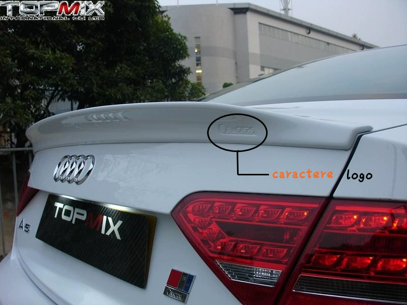 cánh lướt gió cốp sau phong cách audi a5 caractere - Sopida trên