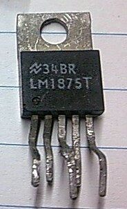 Original disassembled LM1875T NS Old NS country half wave lightning logo fever extreme