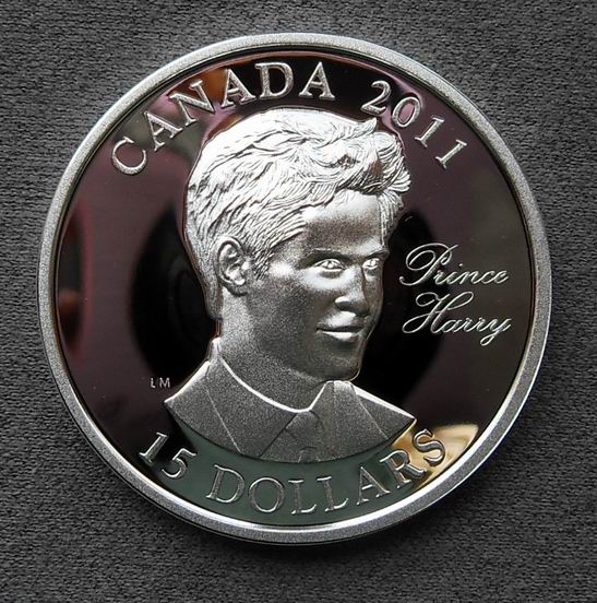 Canada 2011 15 Canadian dollars Memorial Silver coin High reliefs 1 oz Delicate Silver X x