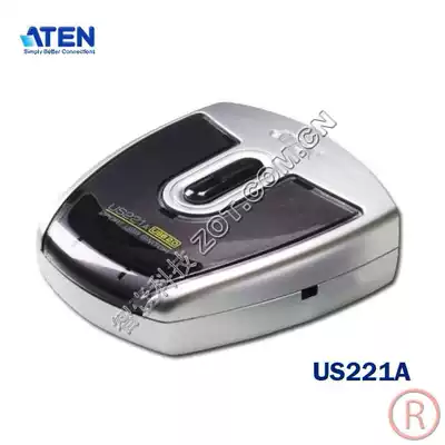 Package then Hongzheng US221A)US-221A USB2 0 one drag two printer Sharer