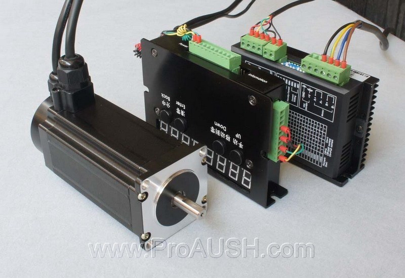 Servoized 57 II phase) Two-phase stepper motor) Drive) closed-loop control kit 5A 2 8N m high speed type