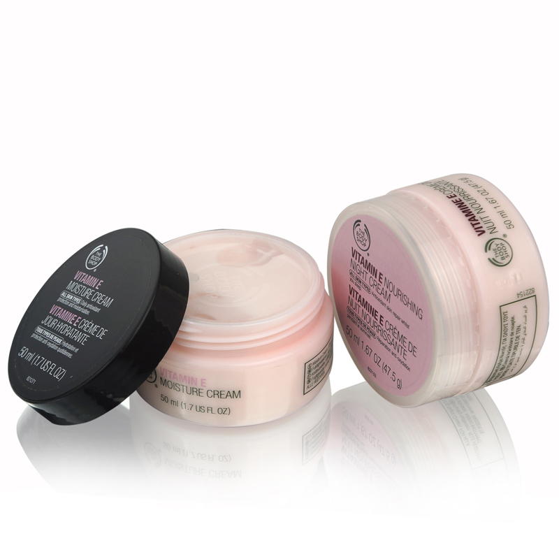 The Body Shop/美体小铺 维他命E/ve日霜+晚霜 组合套装