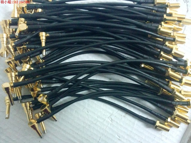 3G 4G network card retrofit line LTE test head IP-9 turns SMA-K female head outer screw inner hole 15cm customizable