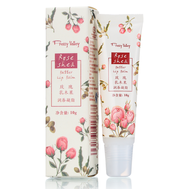 汇美舍 玫瑰乳木果润唇凝脂10g 保湿湿润 唇膏唇啫喱 护唇