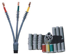 10KV crosslinked cable hot shrink head accessory three-core outdoor terminal WSY-10 3 1 range 25-50mm2