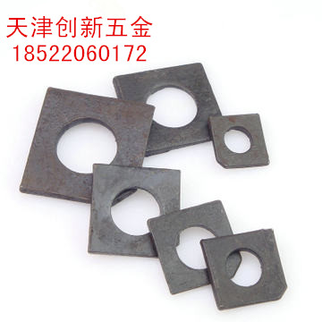 Channel steel with square slanted gasket square slanted spacer square inclined flat cushion Shorted gasket, 6