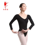 Giày đỏ nhảy jumpsuit nửa cơ thể phù hợp với phụ nữ thể dục dụng cụ phù hợp với thể hình nhào lộn thể dục nhịp điệu quần áo 5202