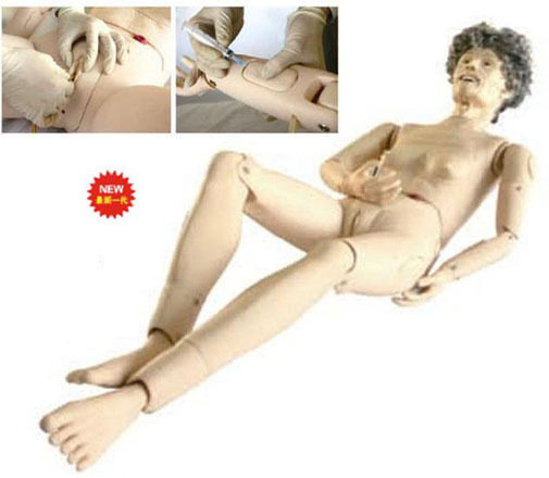 高级全功能老年护理人模型（女性）220B/老年护理模型人