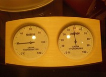 芬兰HARVIA哈丽雅温湿度双木表