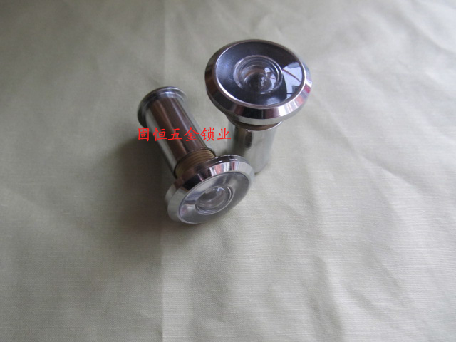 Security door door mirror zinc alloy cat eye metal cat eye door mirror pipe diameter 16mm