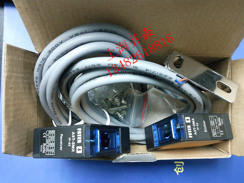 Fake one penalty ten original FOTEK Taiwan Yangming A3T-10MX on-shoot photoelectric switch