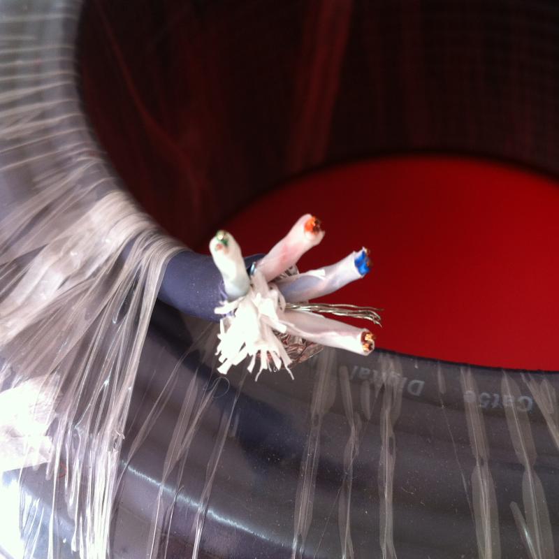 Taiwan Sunshan SREXACT network line Super 5 class digital console LED screen for 100 m