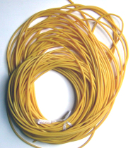 Factory direct 3mm solid latex rope (10 meters) rubber band tie solid tube