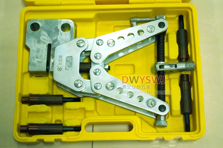 (Fake one penalty ten) CKJ Changxin brand mechanical punching machine portable flat iron angle steel punching tool