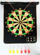 Bảng phi tiêu từ tính dày 15 inch Bảng phi tiêu từ hai mặt từ phi tiêu mục tiêu 6 phi tiêu từ - Darts / Table football / Giải trí trong nhà