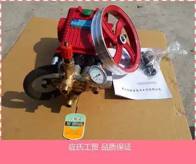 Shanghai Shenlong 258 type 358 type original high pressure cleaning machine car washing machine head high pressure pump head washing head