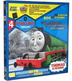 托马斯&朋友4(2DVD+书)动画片 正版DVD小火车托马斯和他的朋友们