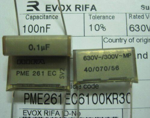 Sweden EVOX RIFA PME261 series 250V-1000V film capacitors (full range)