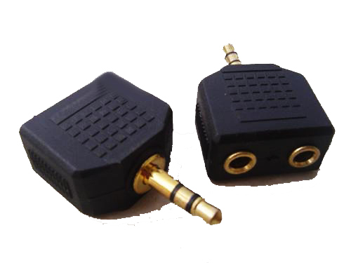 Oriental Warp Audio lovers Divider Couple Headphones Plug 3 5mm Audio 10% Two Interposer