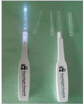 Detachable flashlight with light ear spoon ear tweezers three-piece set of ear scoop