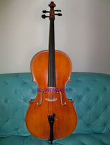 The upscale cello professional plays the upscale cello.