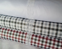 Home fabric fabric cotton fabric twill DIY hand patchwork checkered baby fabric