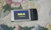 American RCA nameplate PCMCIA interface wireless network card 802 11b BROADCOM chip 