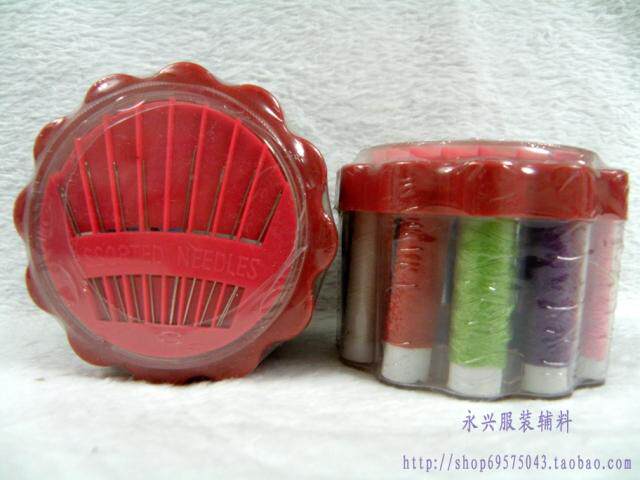 Handmade DIY sewing kit, sewing box, contains 12 coils of thread, needle threader, paper ruler, thimble, ultra-low price of 18 yuan