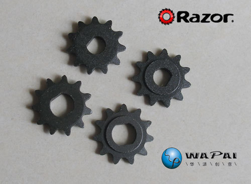 EVO Razor E200 E300 electric scooter chain drive motor pinion