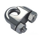 Stainless steel chuck Stainless steel wire rope chuck U-shaped chuck Rope buckle Rope clamp M4