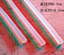 Small hot melt glue strip small glue stick flower glue glass glue transparent solid glue strip small glue gun glue strip 0 7mm