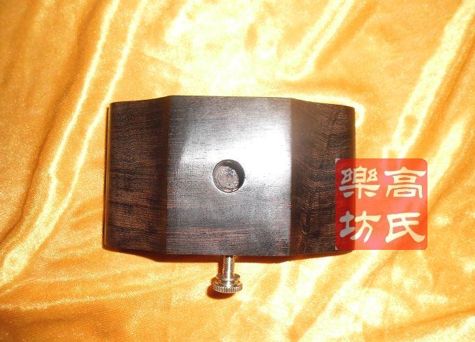 Factory direct refined black sandalwood flat head Qin cavity plate Hu bottom bracket Elbow plate Hu faucet small plate hu bottom bracket