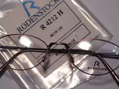 Rodenstock retro glasses frame R4212H alloy full frame lightweight