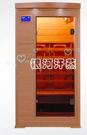 Single Far Infrared Private Sauna Room Dry Steam Room Sweat Steam Room Home Sauna Box Imported Iron Cedar