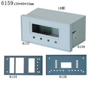 Cabinet mounted instrument shell Instrument shell Dimensions: 120*60*55mm Model: 6159
